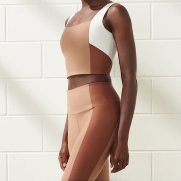 Abercrombie & Fitch Your Personal Best YBP, SculptLux Willow Tank + Leggings - Picture 1 of 15